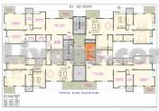 Layout Plan of 3 Bhk Homes In Elegant Nyati Evita At Lohegaon With Mega Discount Offers